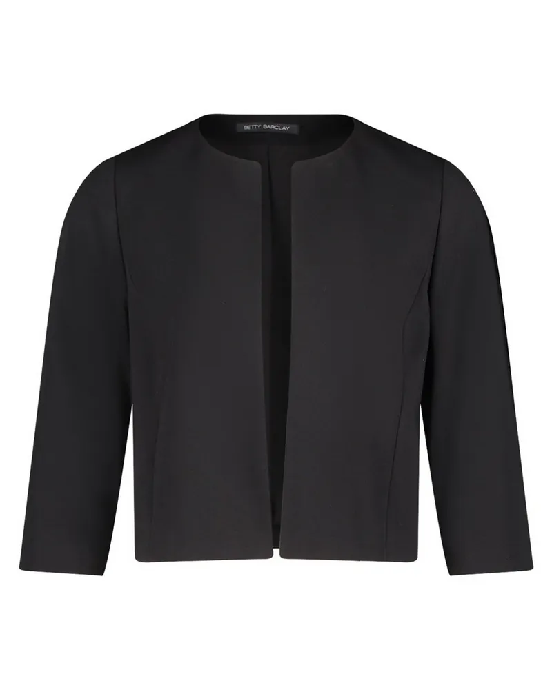 Betty Barclay Jersey-Jacke 3/4-Arm  schwarz Schwarz