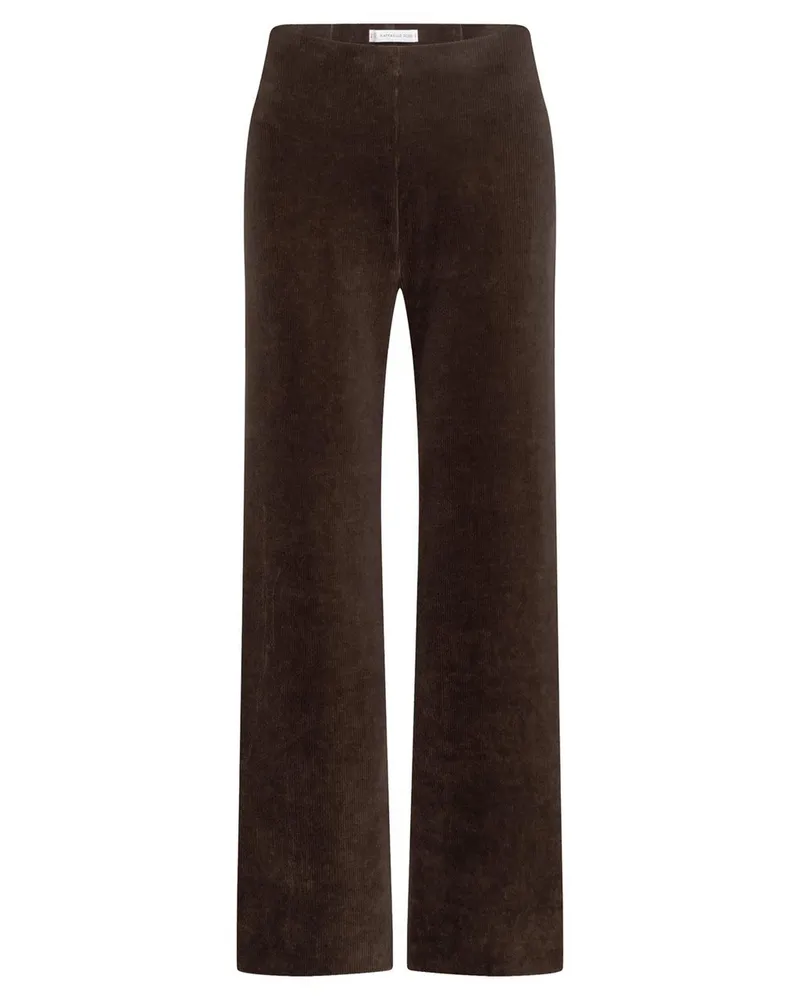 RAFFAELLO ROSSI  Wide Fit-Jersey-Cordhose  braun Braun