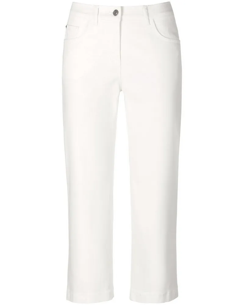 Peter Hahn Jeans-Culotte  weiss Weiss