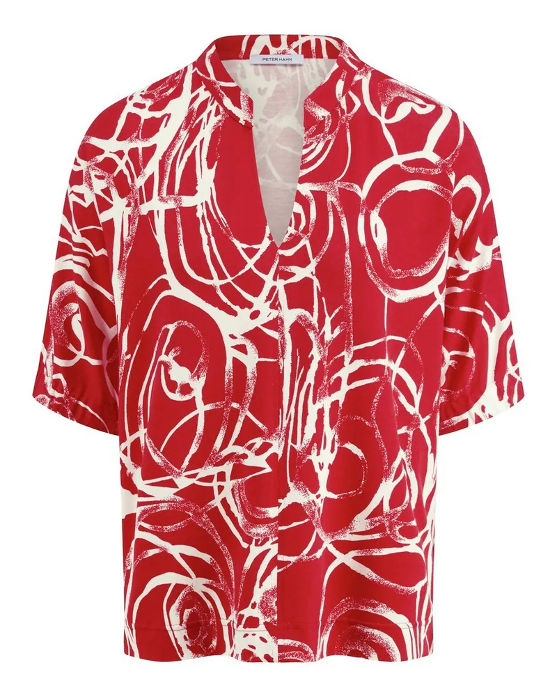 Peter Hahn Jersey-Bluse  mehrfarbig Mehrfarbig