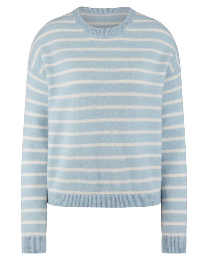 Include Rundhals-Pullover  blau Blau