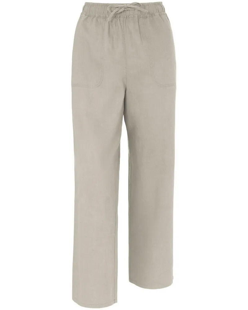 Peter Hahn 7/8-Schlupf-Hose aus 100% Leinen  beige Beige