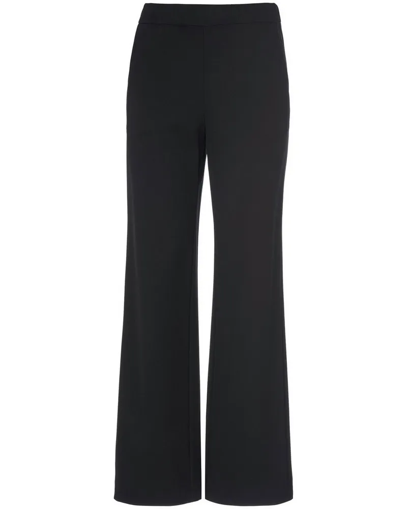 Peter Hahn Jersey-Hose Passform Cornelia  schwarz Schwarz