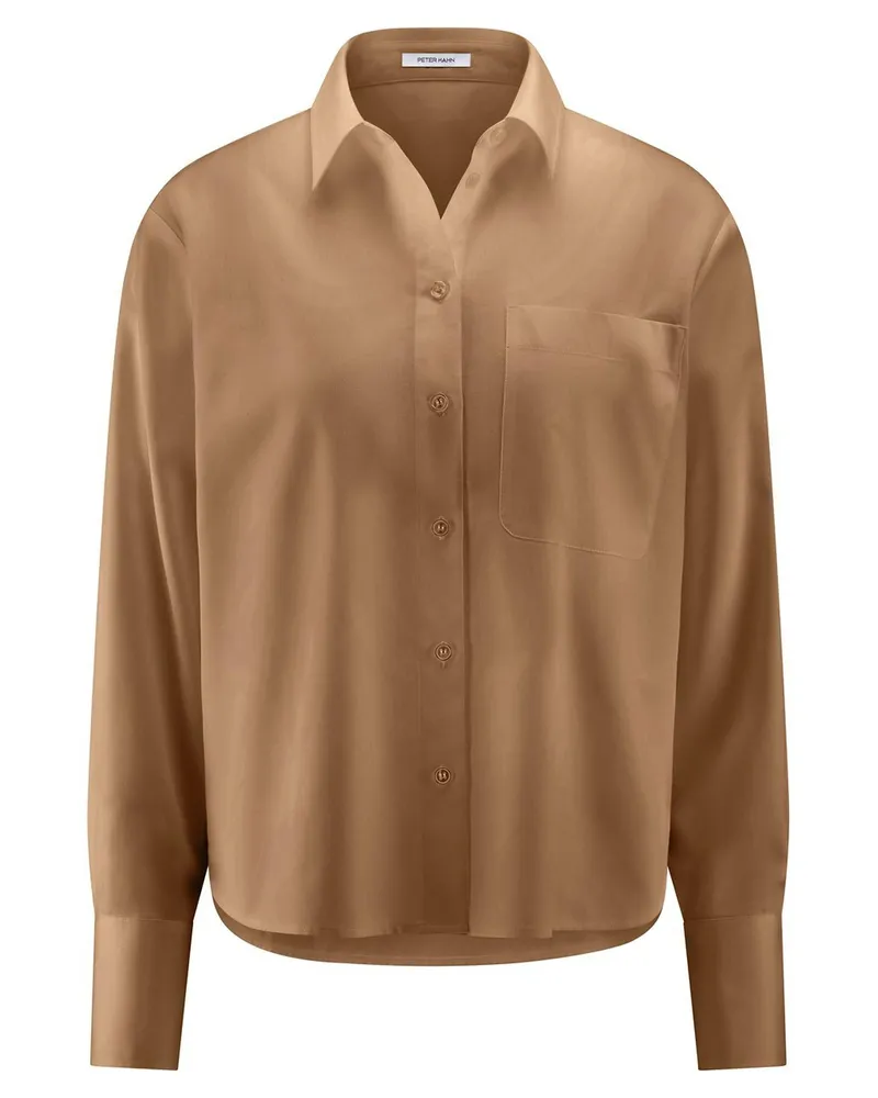 Peter Hahn Bluse  braun Braun