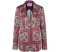 Long-Blazer  mehrfarbig