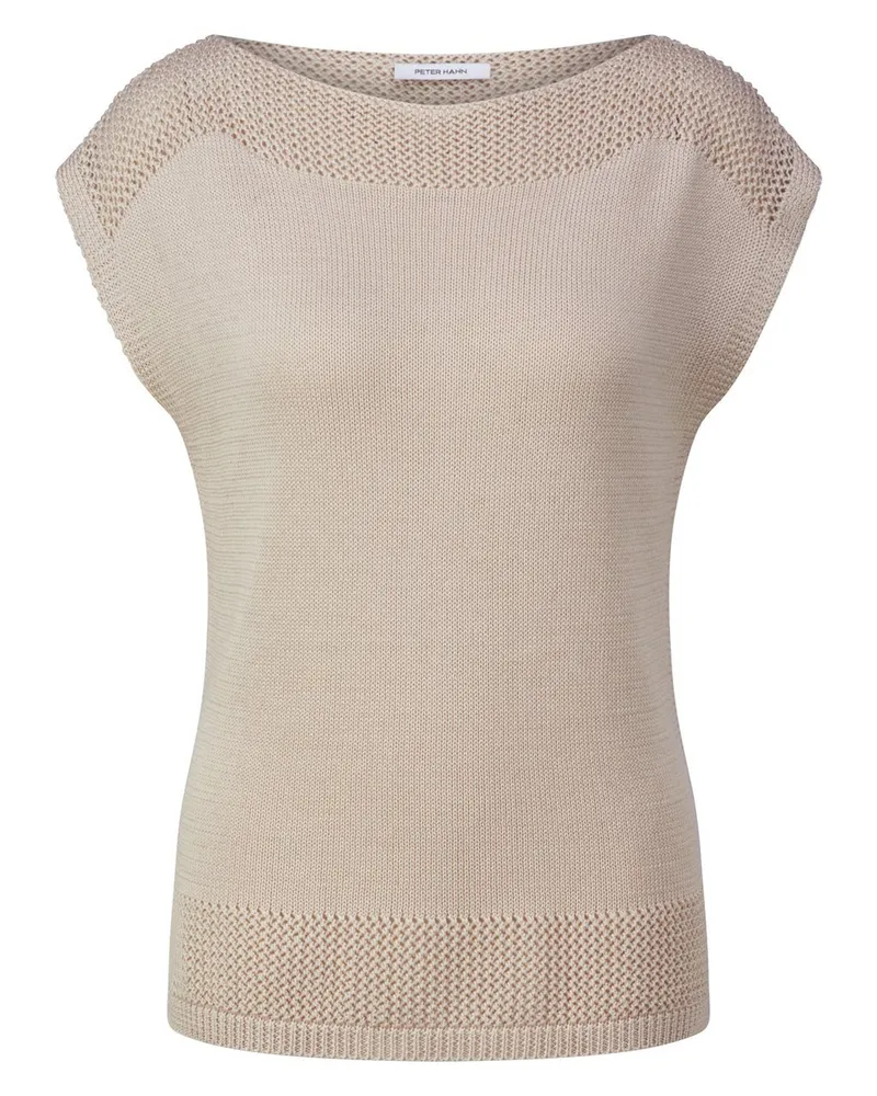 Peter Hahn Stricktop  beige Beige