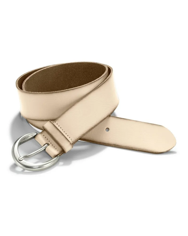 Peter Hahn Gürtel  beige Beige