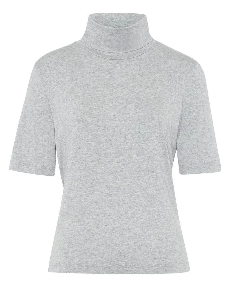 Peter Hahn Rollkragen-Shirt  grau Grau
