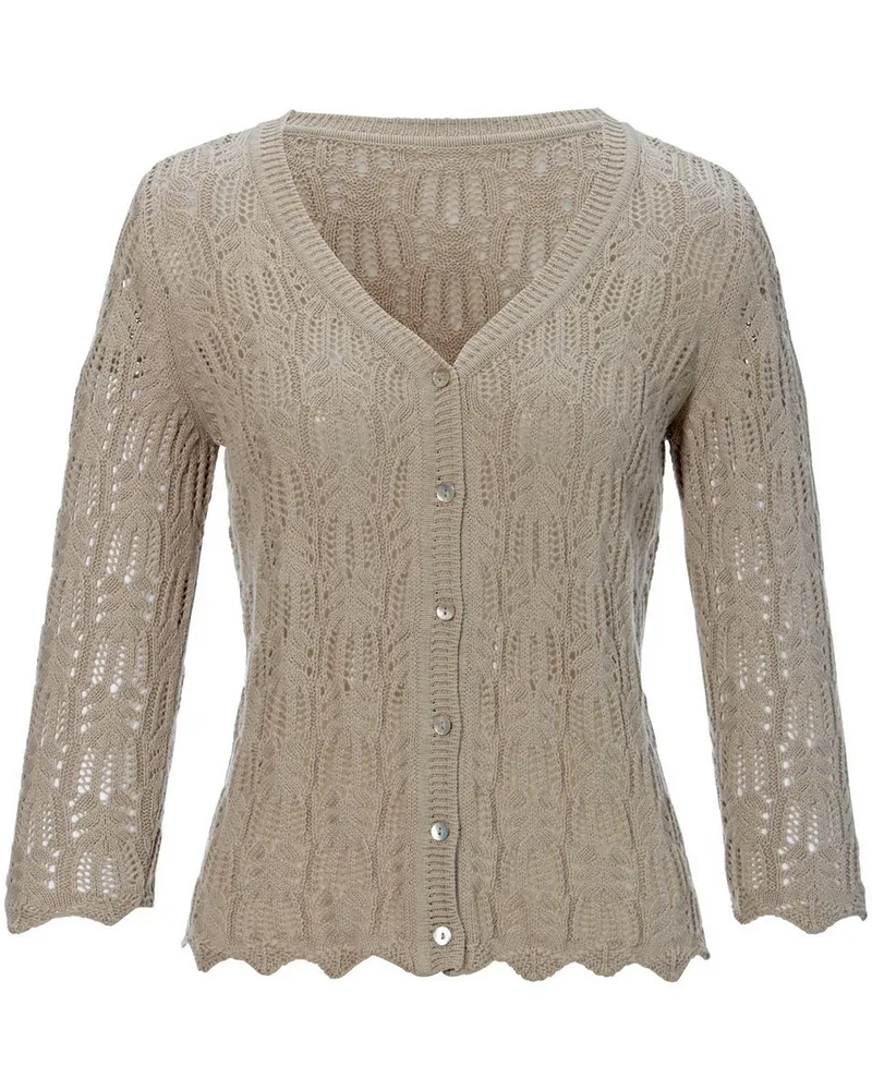 Peter Hahn Cardigan  beige Beige