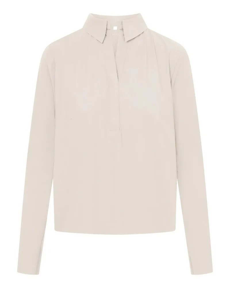 RAFFAELLO ROSSI  Shirt offenem Kragen  beige Beige