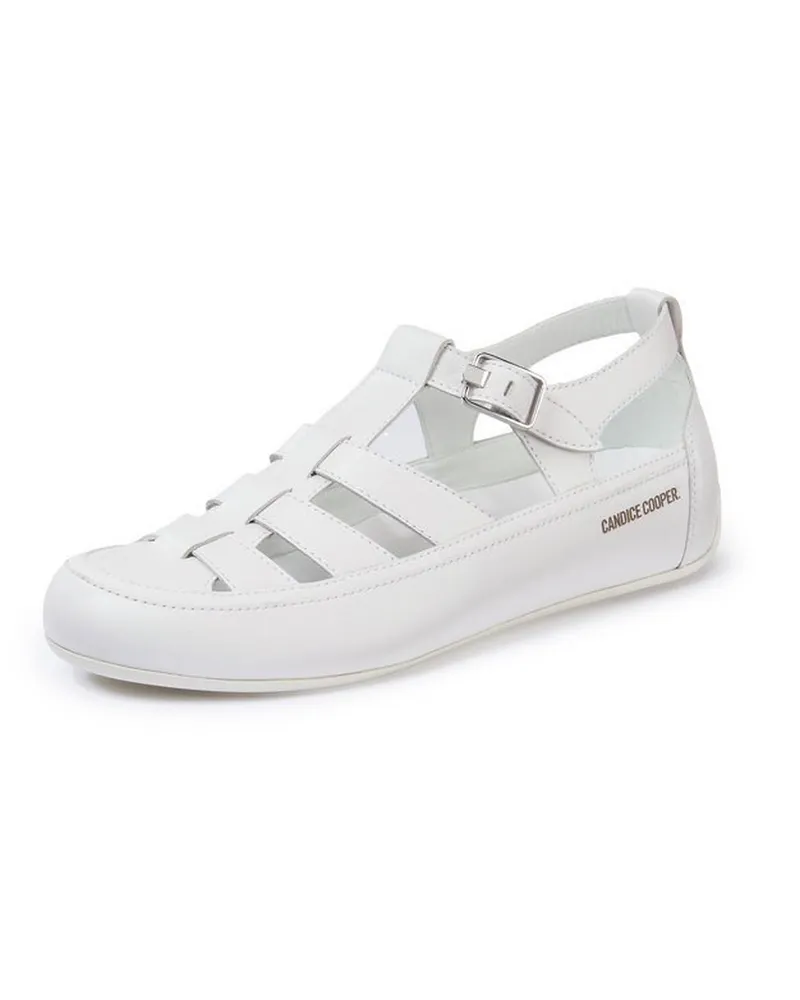 Candice Cooper Geschlossene Sandale Rock T-Bar  weiss Weiss