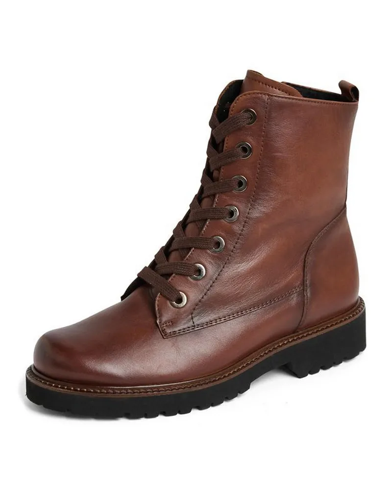 Semler  Schnür-Stiefelette Barbara  braun Braun