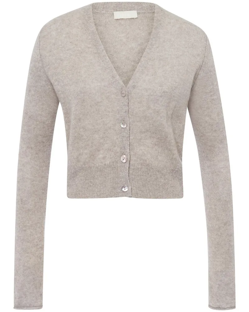 Include Strickjacke V-Ausschnitt  beige Beige