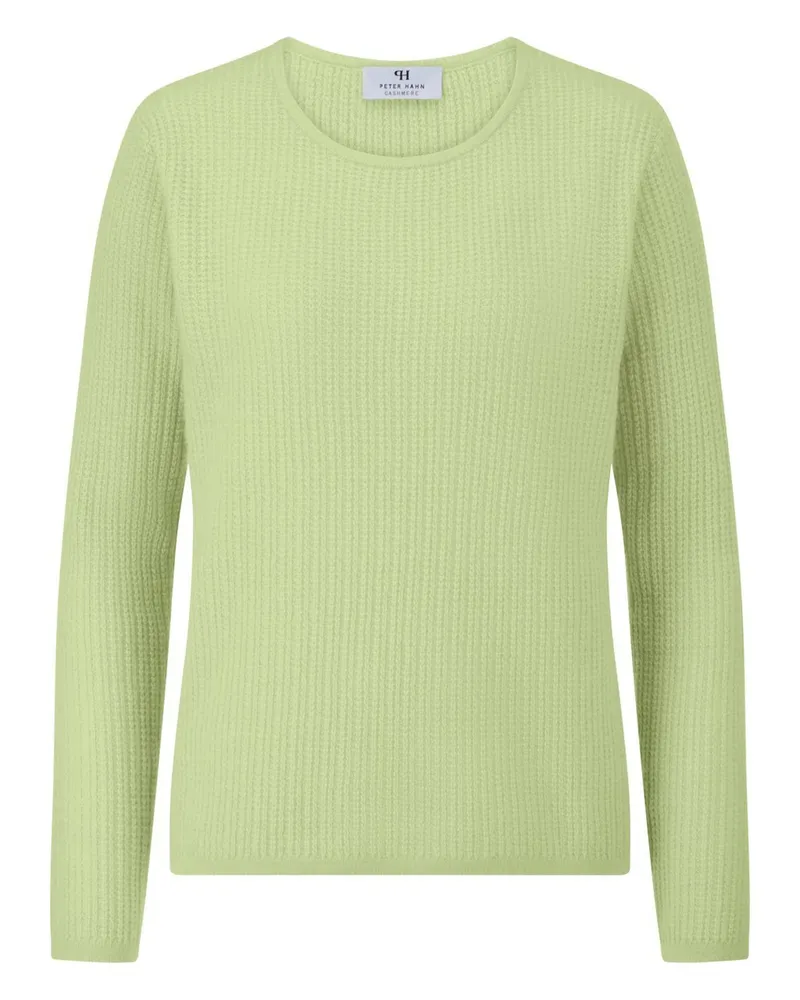 Peter Hahn Rundhals-Pullover 1/1-Arm  grün Grün