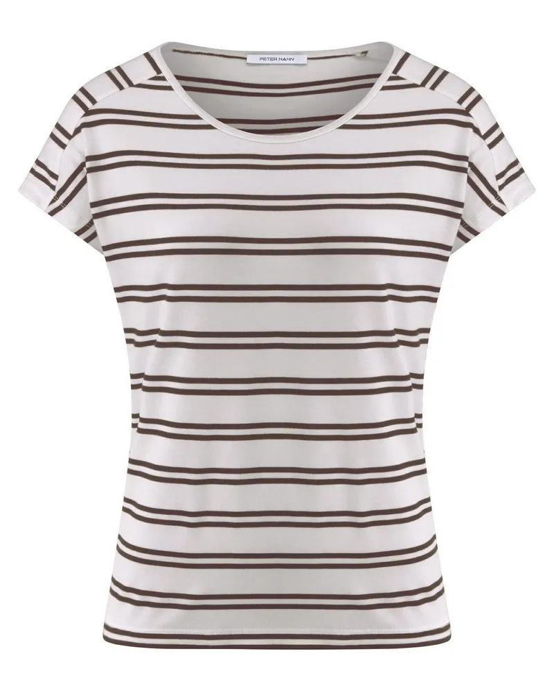 Peter Hahn Rundhals-Shirt  weiss Weiss