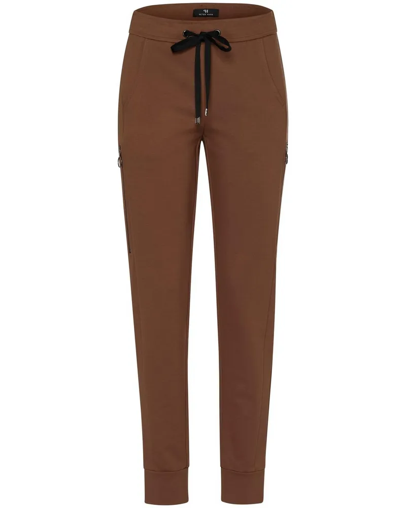 Peter Hahn Jogg-Pants  braun Braun