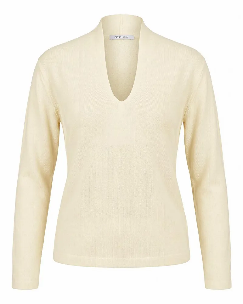 Peter Hahn Pullover  weiss Weiss