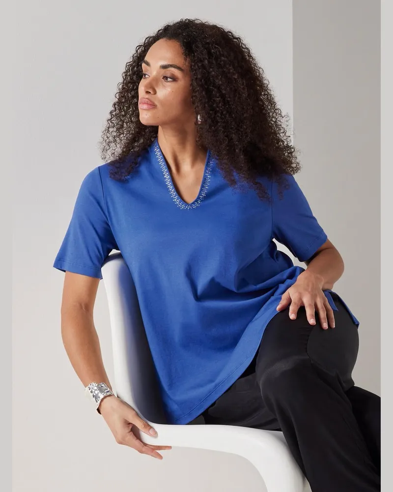 Emilia Lay Shirt  blau Blau