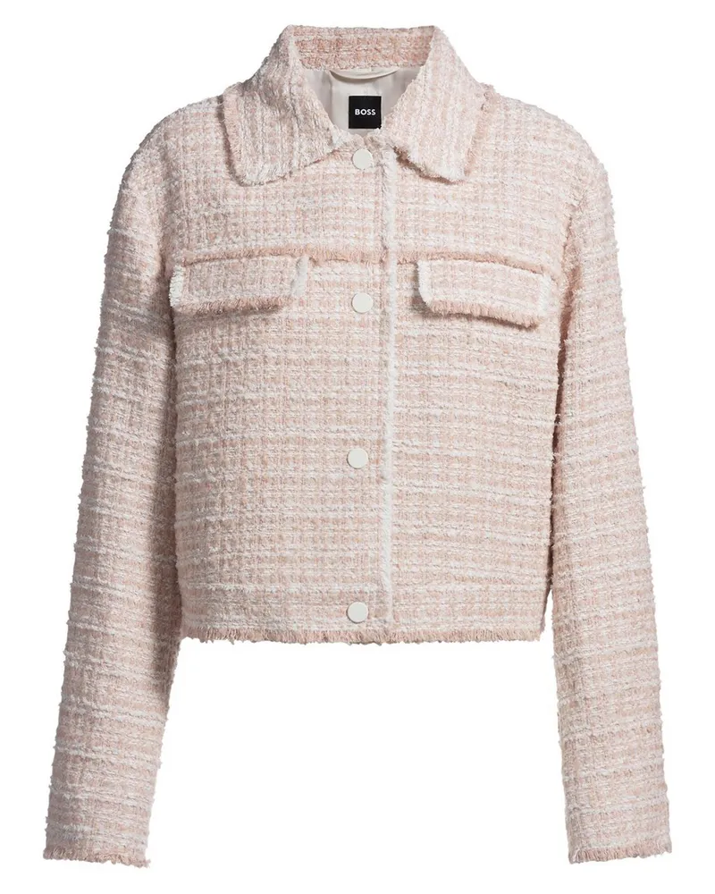 HUGO BOSS Blazerjacke Jetona  rosé Rosé