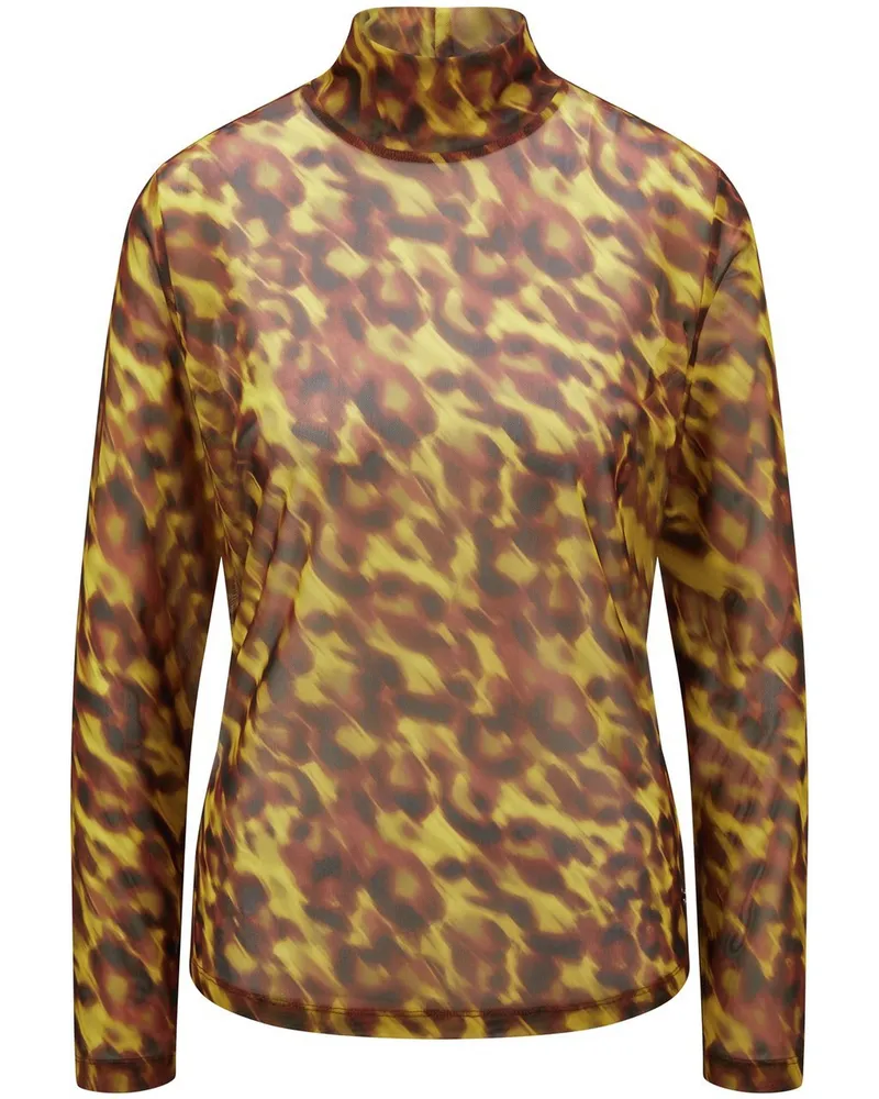 Basler Stehkragen-Shirt  gelb Gelb