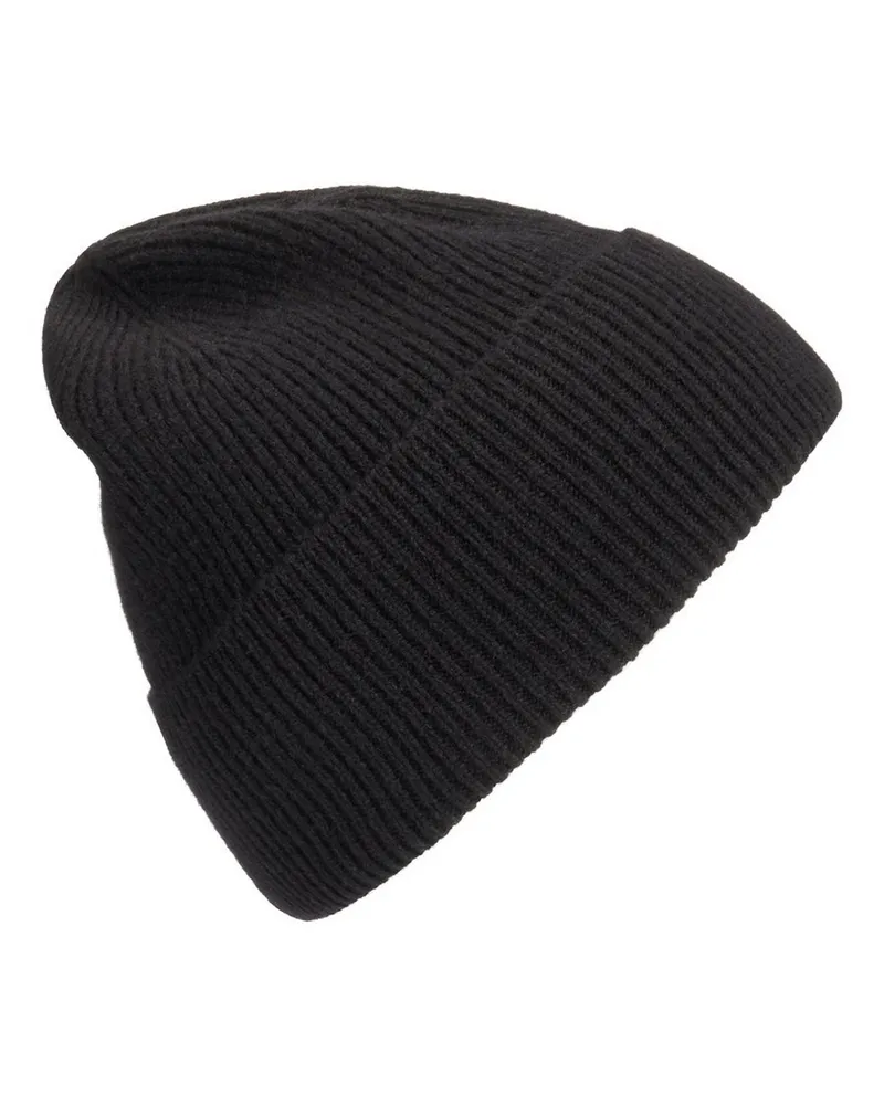 Peter Hahn Mütze  Cashmere schwarz Schwarz