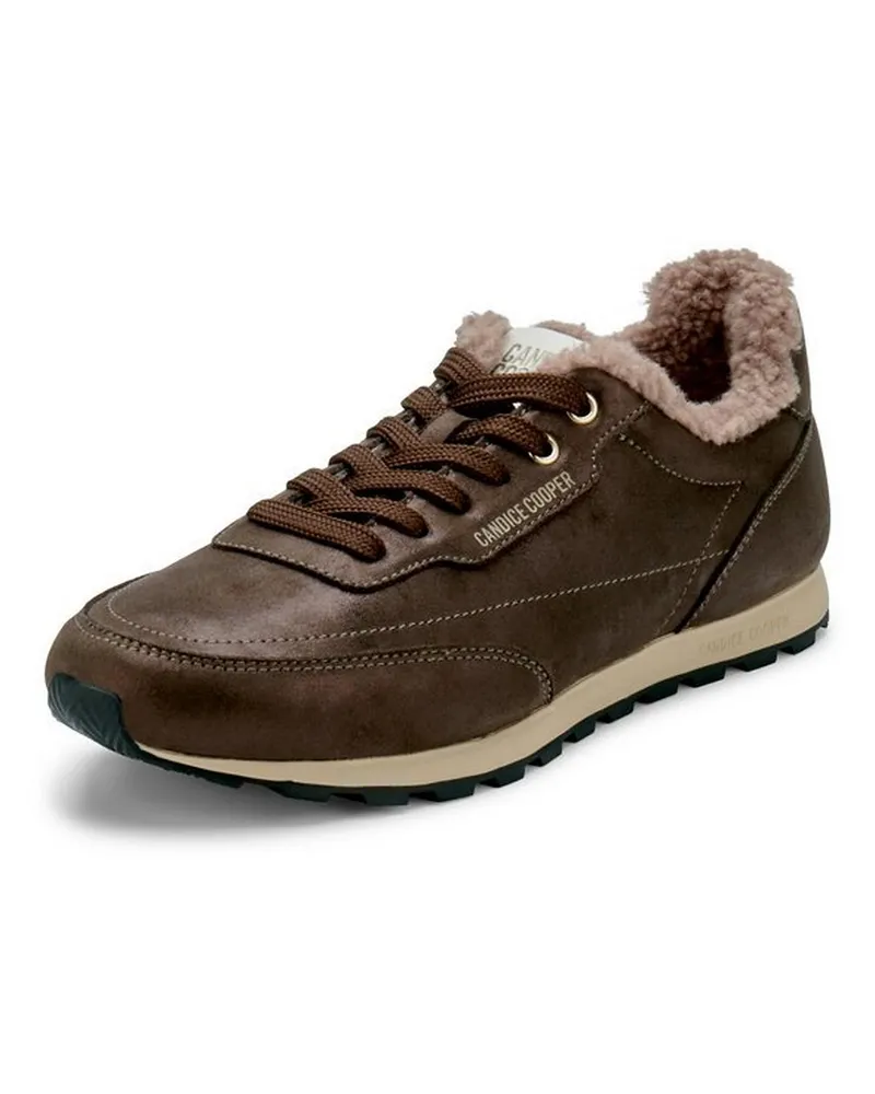 Candice Cooper Sneaker Plume Fur  braun Braun