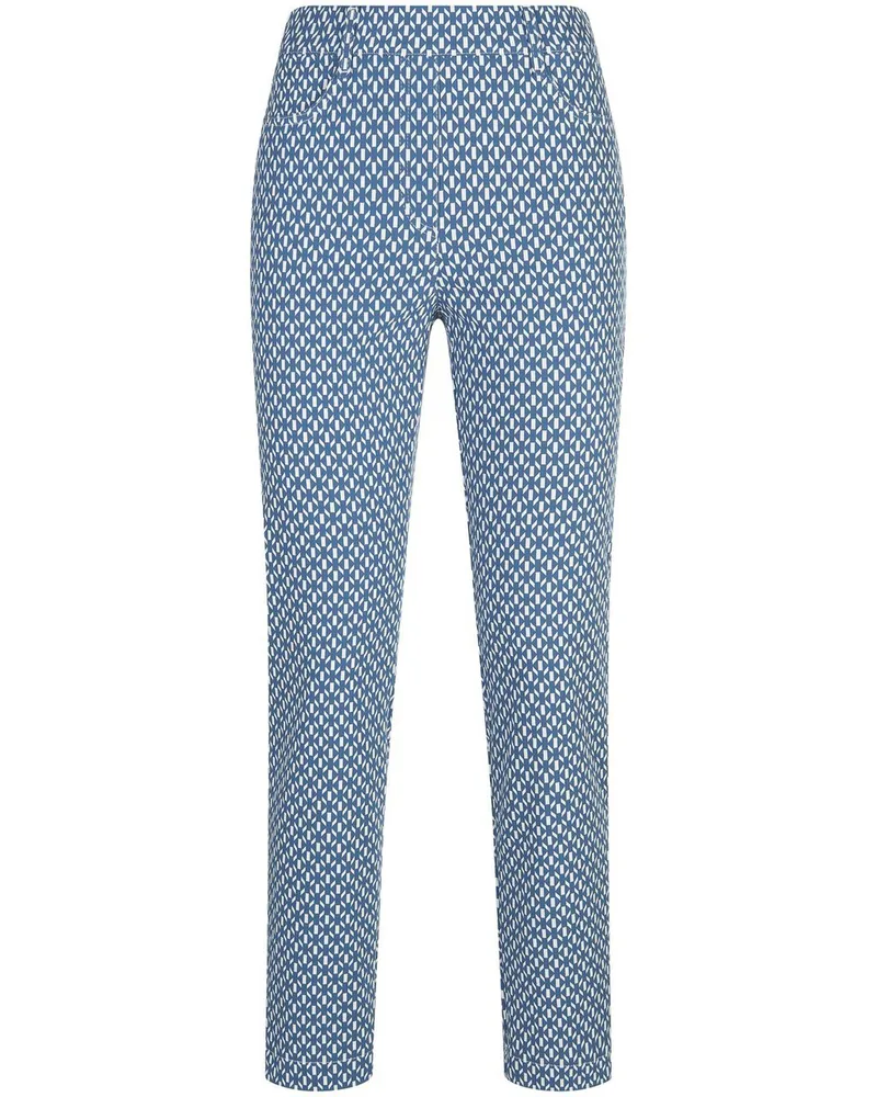 Peter Hahn Knöchellange Hose  blau Blau