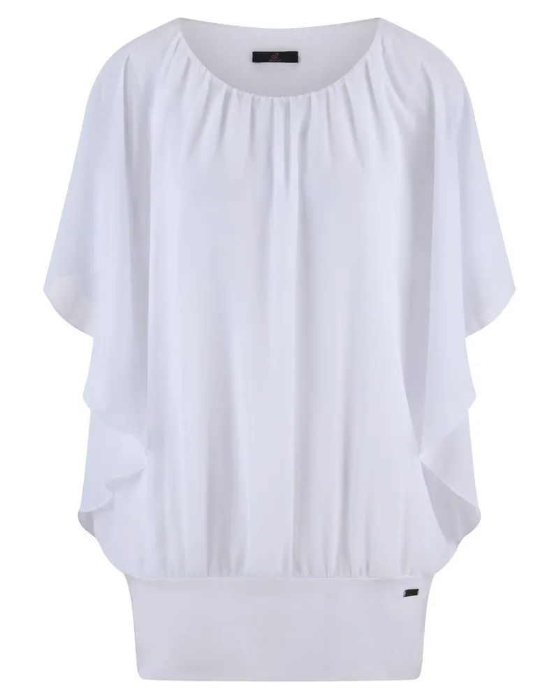 Emilia Lay Bluse  weiss Weiss