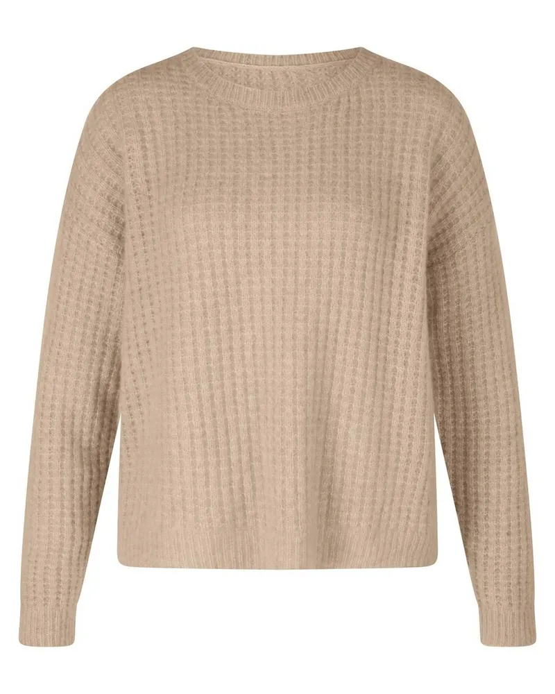 Peter Hahn Rundhals-Pullover  beige Beige