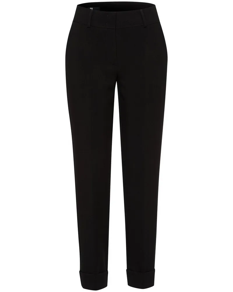 FADENMEISTER BERLIN Knöchellange Hose  schwarz Schwarz
