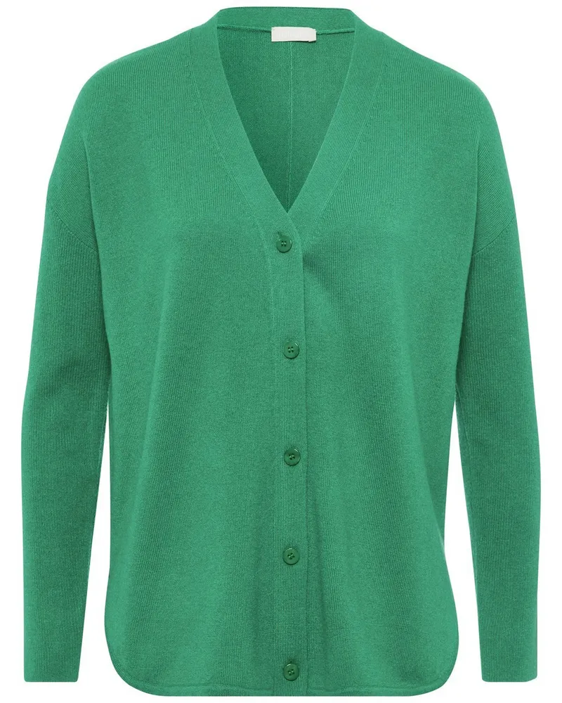 Include Strickjacke aus Schurwolle und Kaschmir  grün Grün