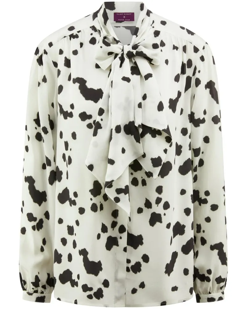 Talbot Runhof Bluse  weiss Weiss