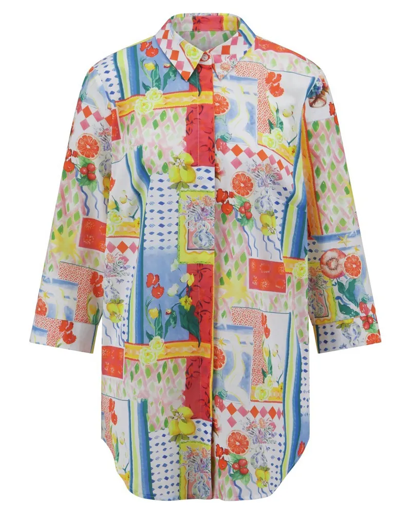 Emilia Lay Long-Bluse  mehrfarbig Mehrfarbig