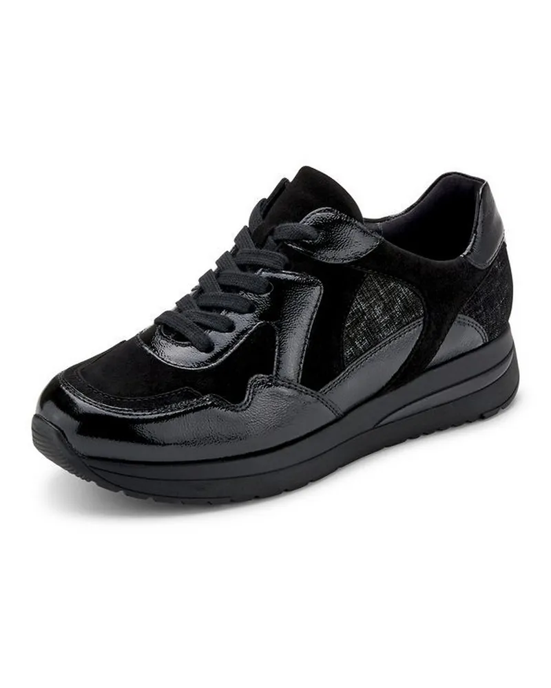 Semler  Plateau-Sneaker Lilly  schwarz Schwarz