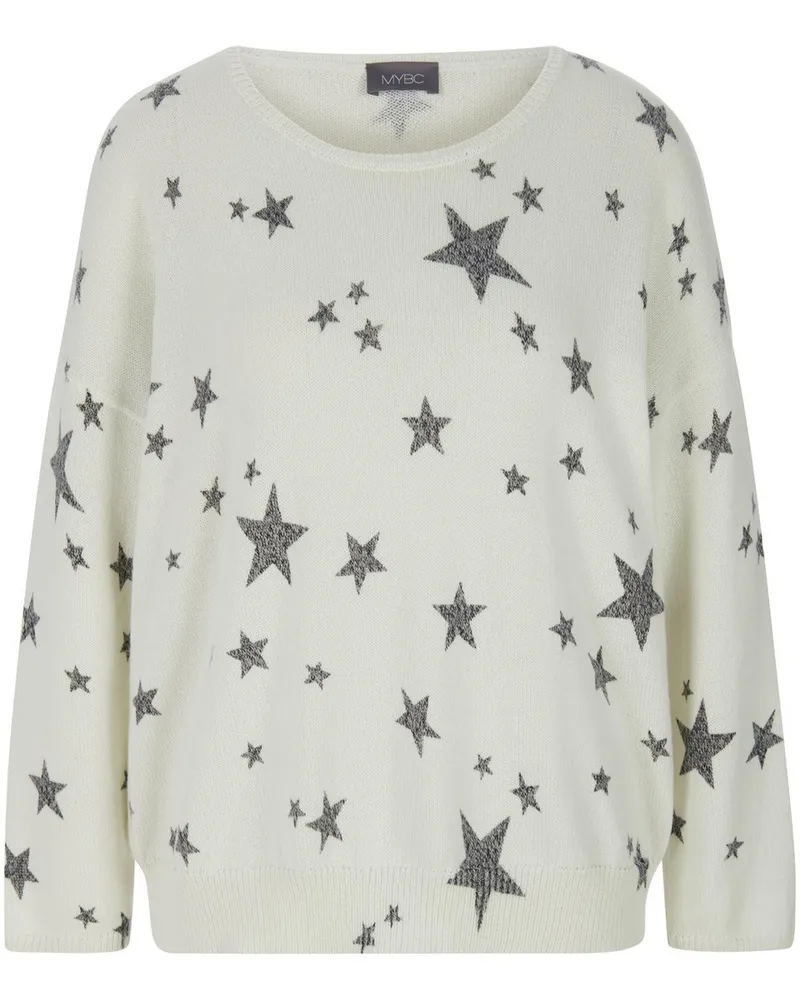 Peter Hahn Rundhals-Pullover  mehrfarbig Mehrfarbig