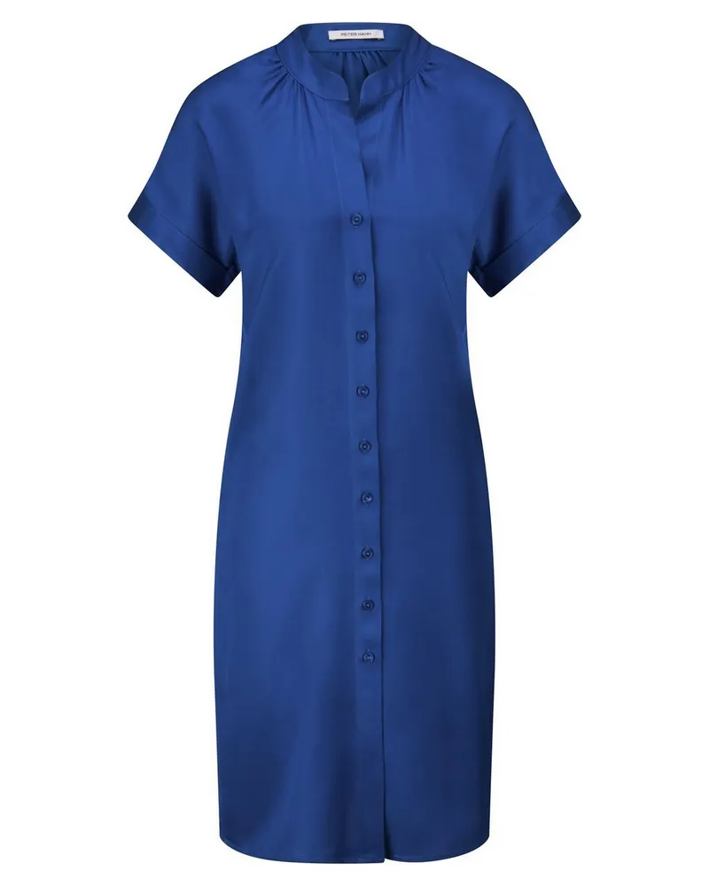 Peter Hahn Kleid  blau Blau