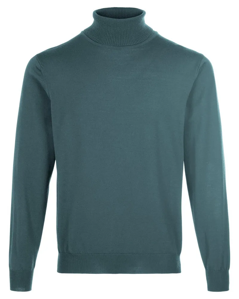Peter Hahn Rollkragen-Pullover  türkis Türkis