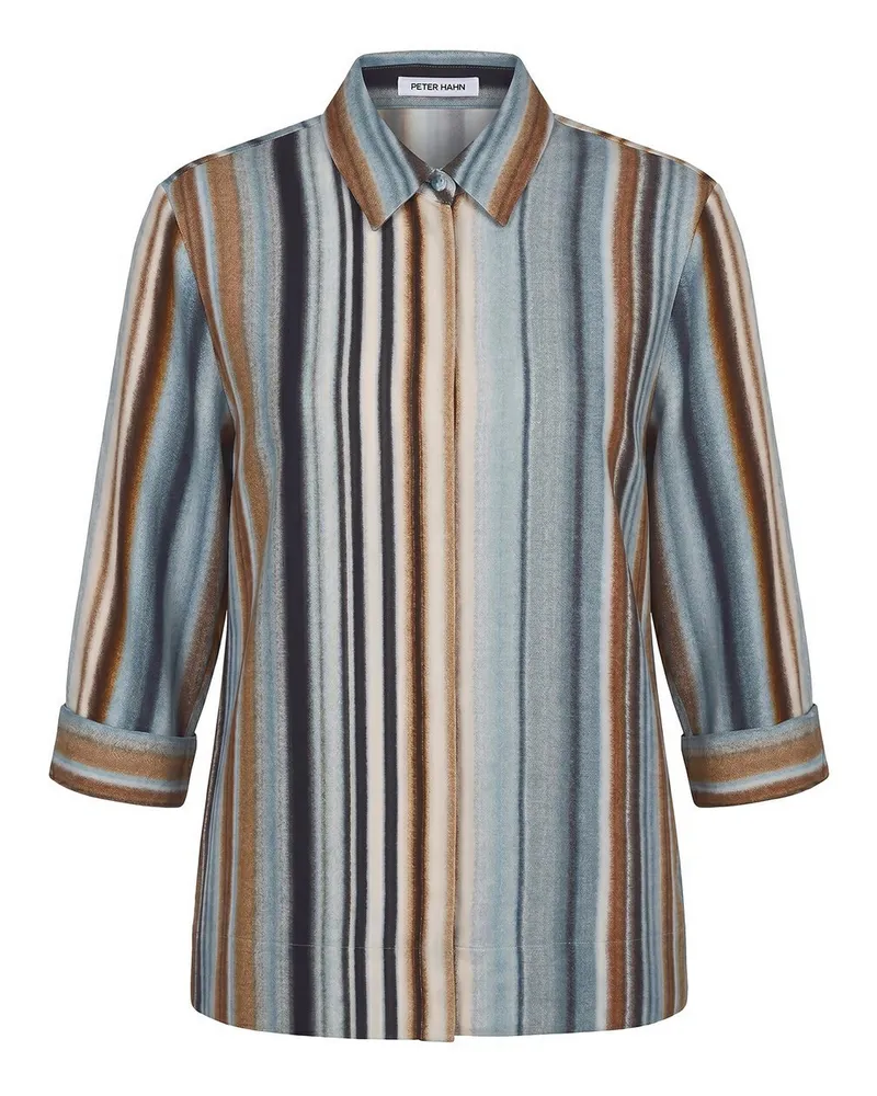 Peter Hahn Bluse 3/4-Arm  mehrfarbig Mehrfarbig