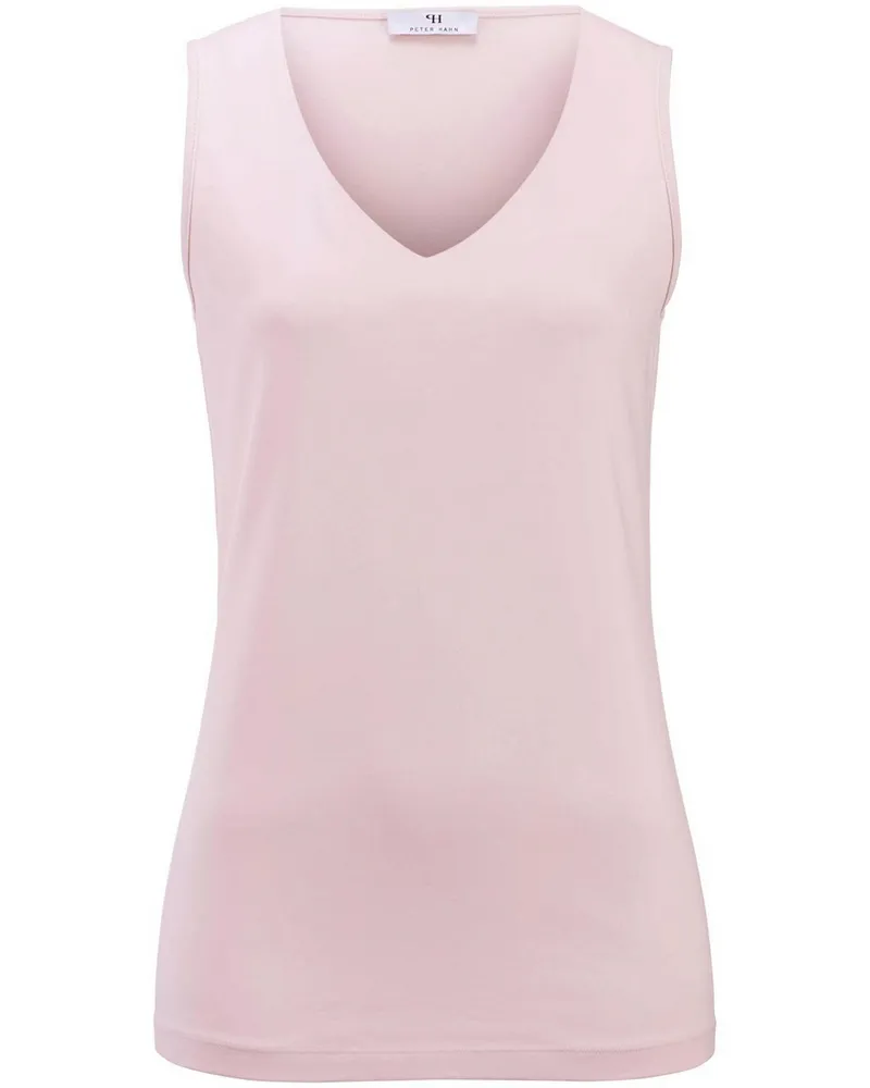 Peter Hahn Jersey-Top V-Ausschnitt  rosé Rosé