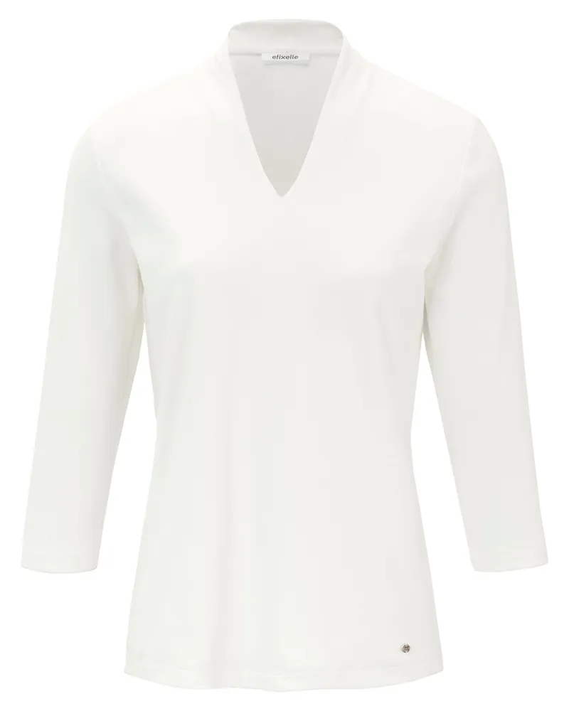Efixelle Shirt aus 100% Baumwolle  beige Beige