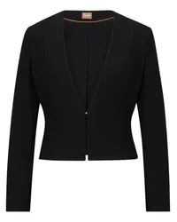 HUGO BOSS Kurz-Blazer Jamaisa  schwarz Schwarz