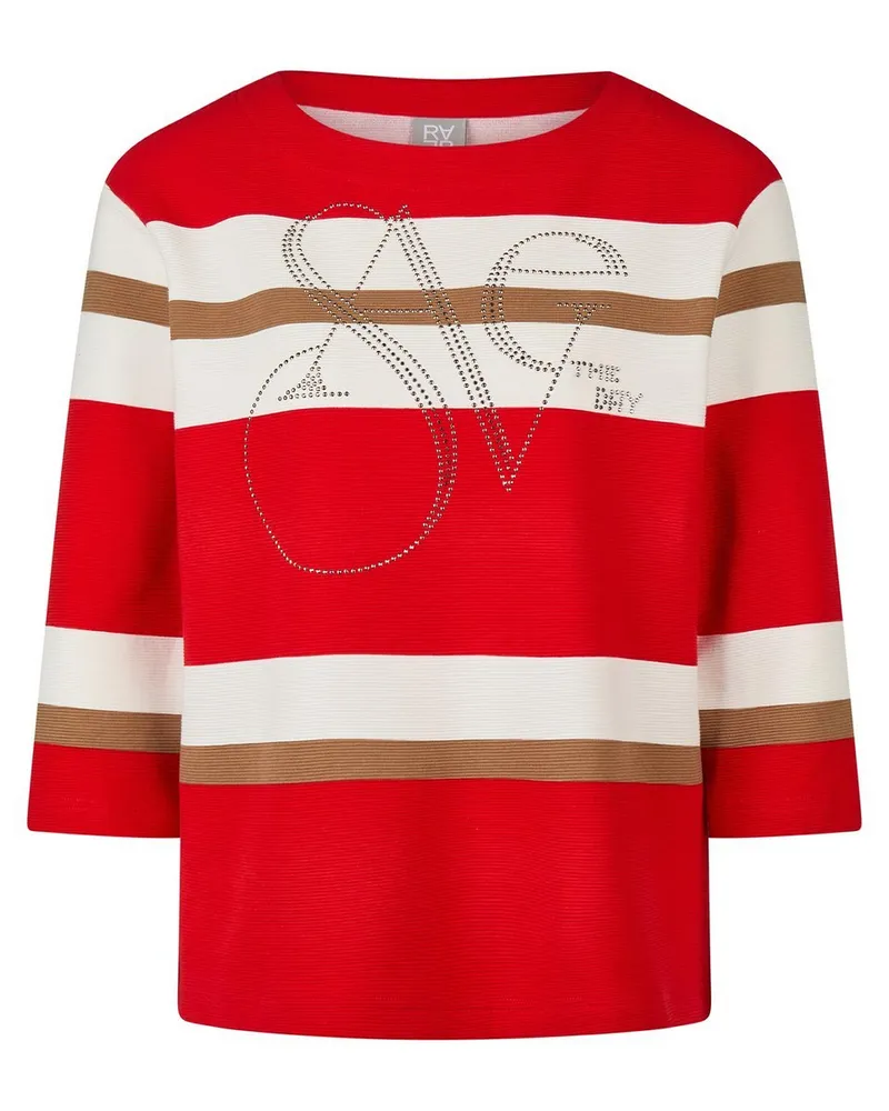 Rabe Sweatshirt 3/4-Arm  rot Rot