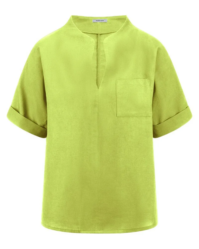 Peter Hahn Bluse zum Schlupfen  gelb Gelb