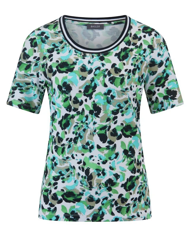Basler Rundhals-Shirt  mehrfarbig Mehrfarbig