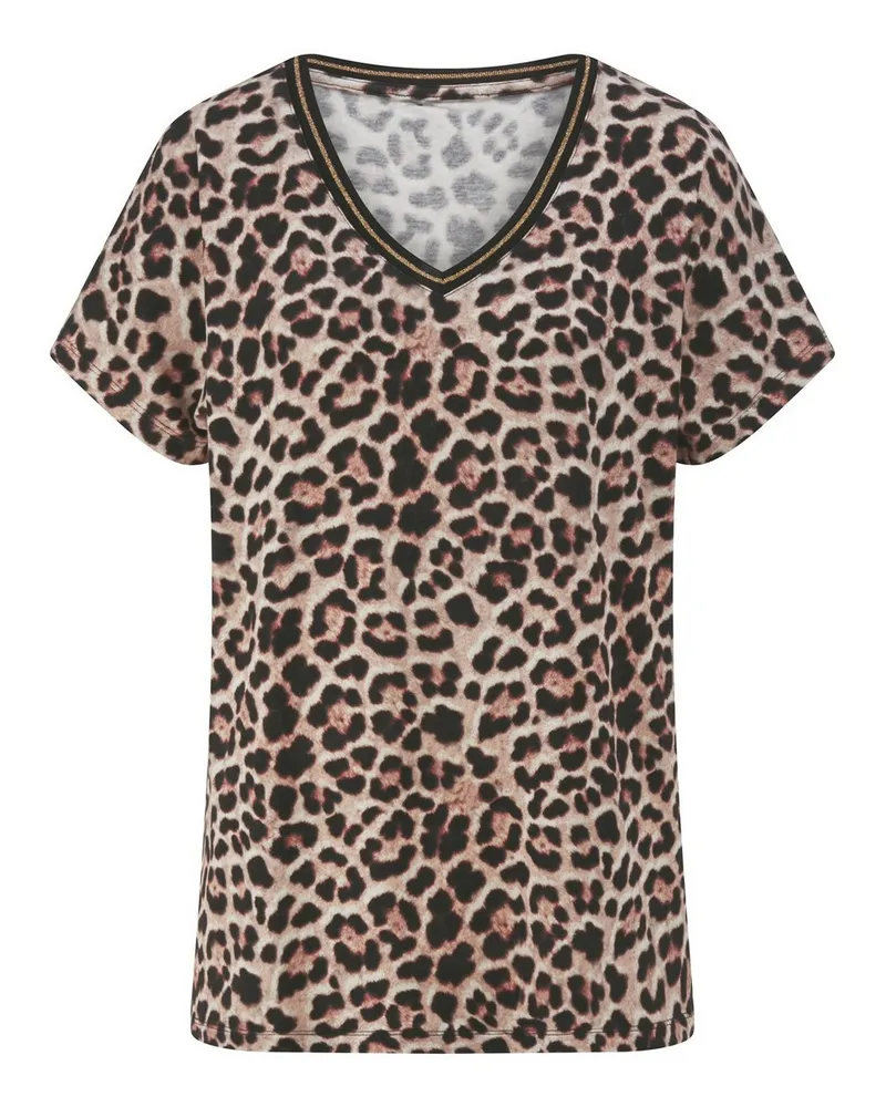 Emilia Lay V-Shirt  beige Beige