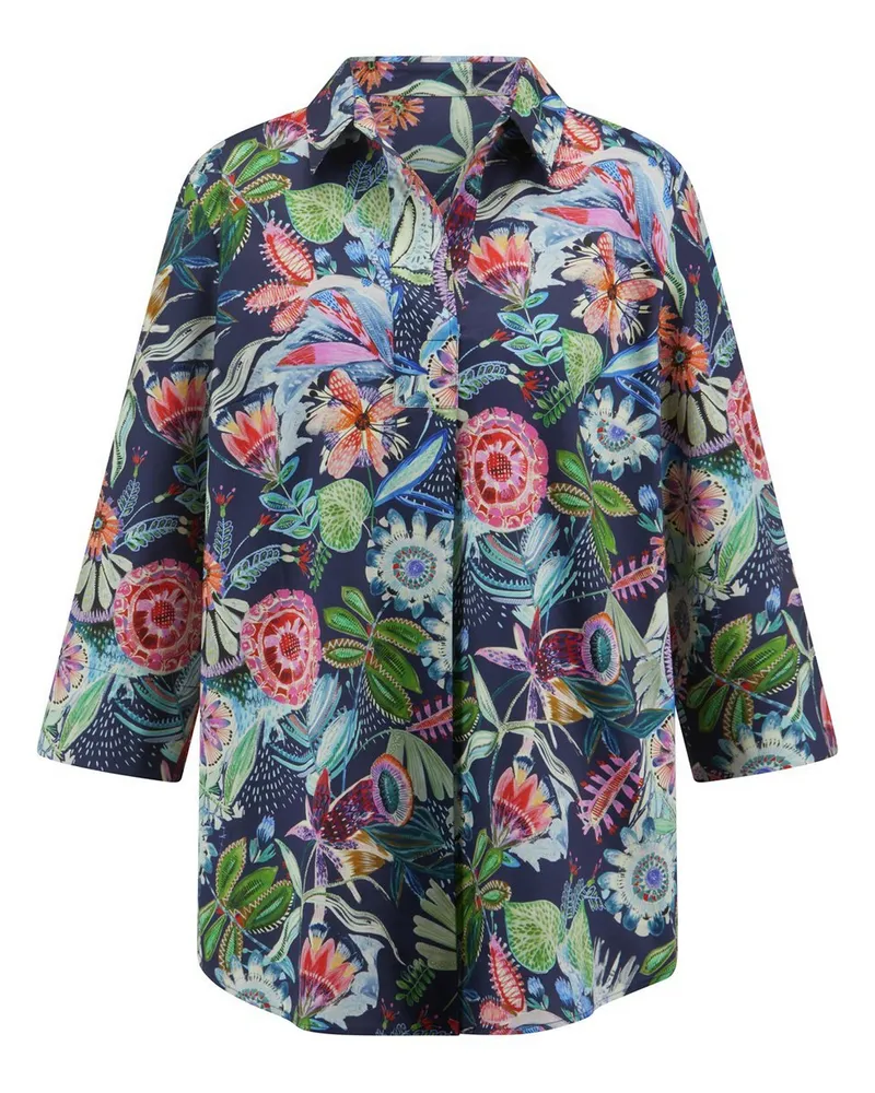 Emilia Lay Long-Bluse  mehrfarbig Mehrfarbig