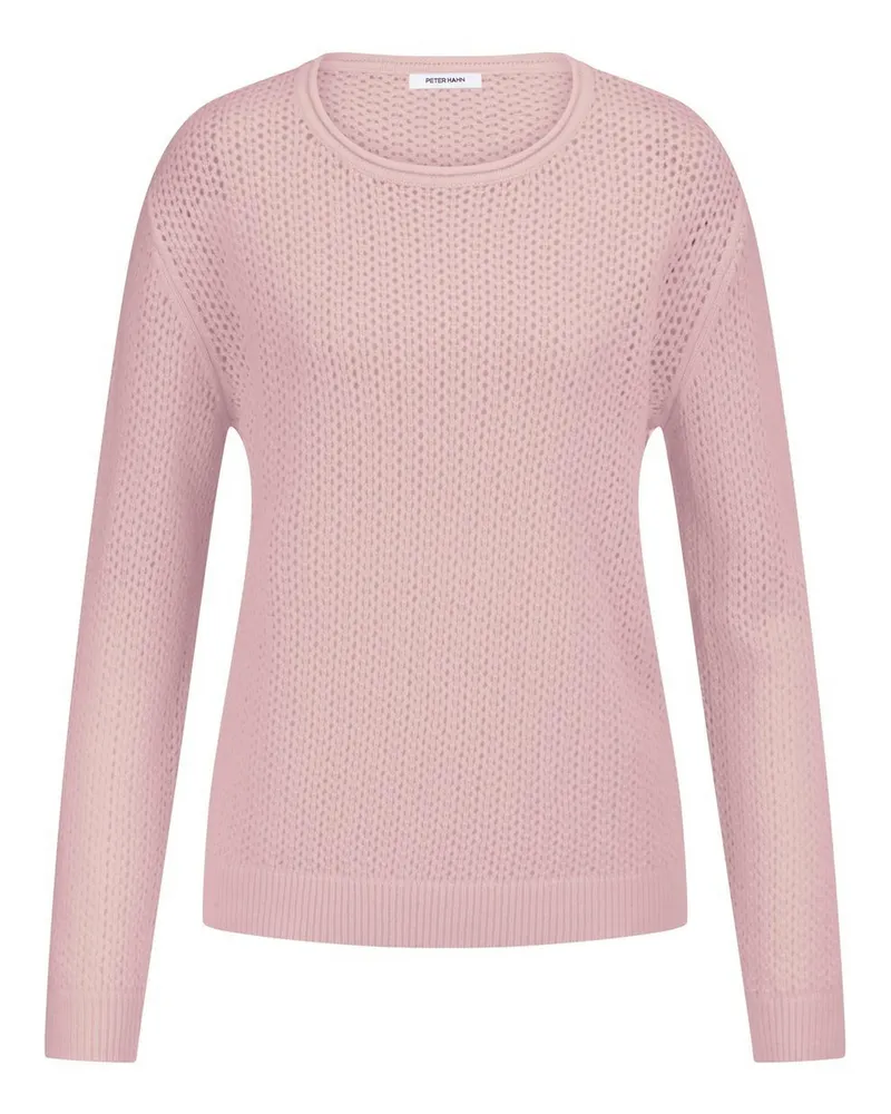 Peter Hahn Rundhals-Pullover  rosé Rosé