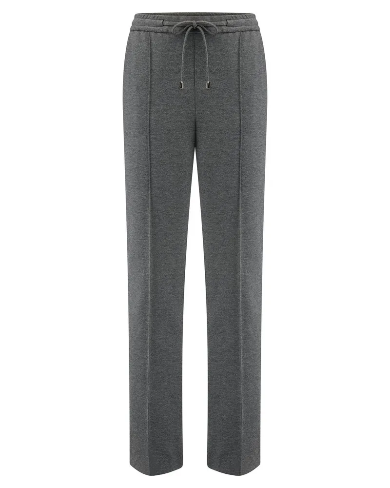 Peter Hahn Jersey-Hose  grau Grau