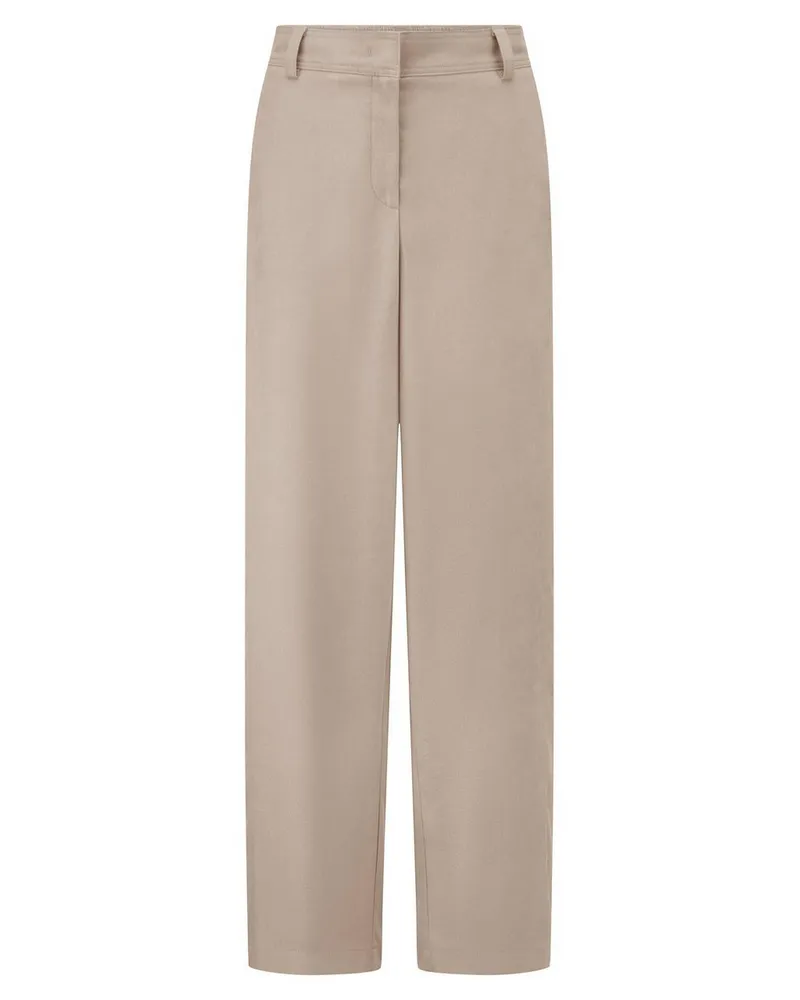 Peter Hahn Knöchellange Modern Fit-Hose  beige Beige