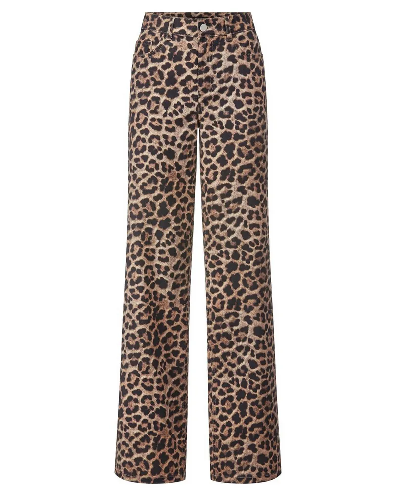 Peter Hahn Wide Fit-Jeans  beige Beige